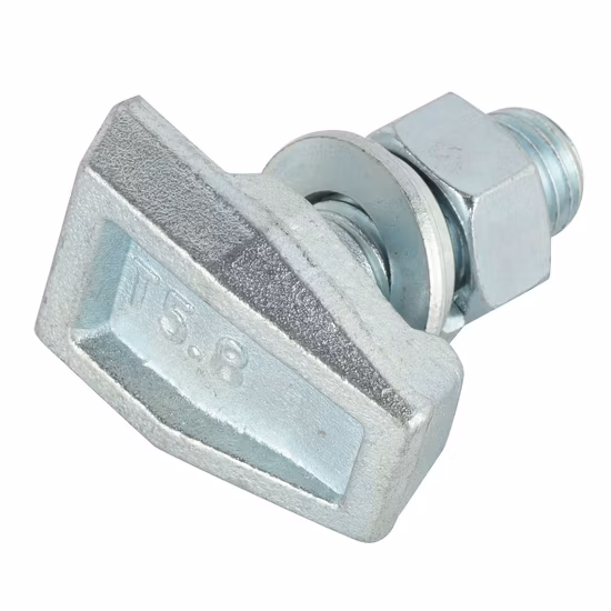 Perno de cabeza hexagonal de acero al carbono/acero inoxidable/perno de tornillo/perno de carro/perno de brida hexagonal/perno pesado hexagonal/tornillo de cabeza hueca/perno prisionero de cabeza cuadrada plana con tuerca