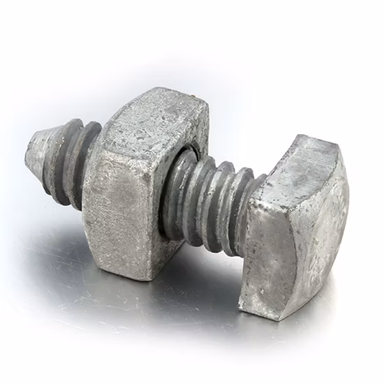 Perno de cabeza cuadrada de acero inoxidable con fábrica de China