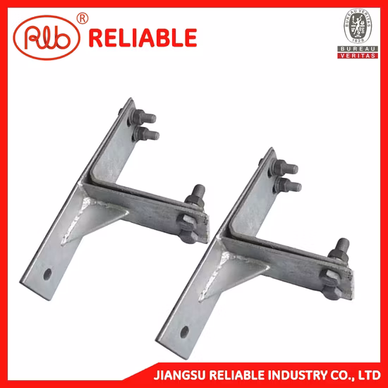 Abrazadera de suspensión de fijación de cable de fibra óptica de alambre de bajada